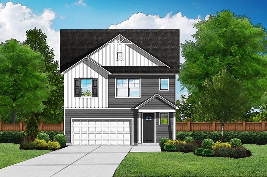 Elevation C - Opt. Door