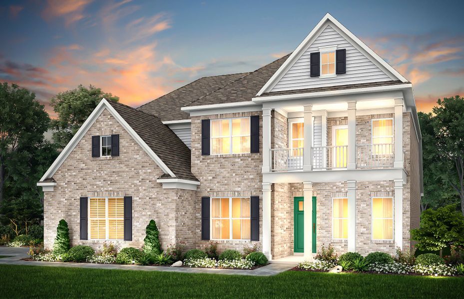 Representative exterior photo of a completed home built from the Vanderbilt by John Wieland in Fiddler's Glen, Arrington, TN (Image 20). Representative exterior photo of a completed home built from the Vanderbilt by John Wieland in Fiddler's Glen, Arrington, TN (Image 20).