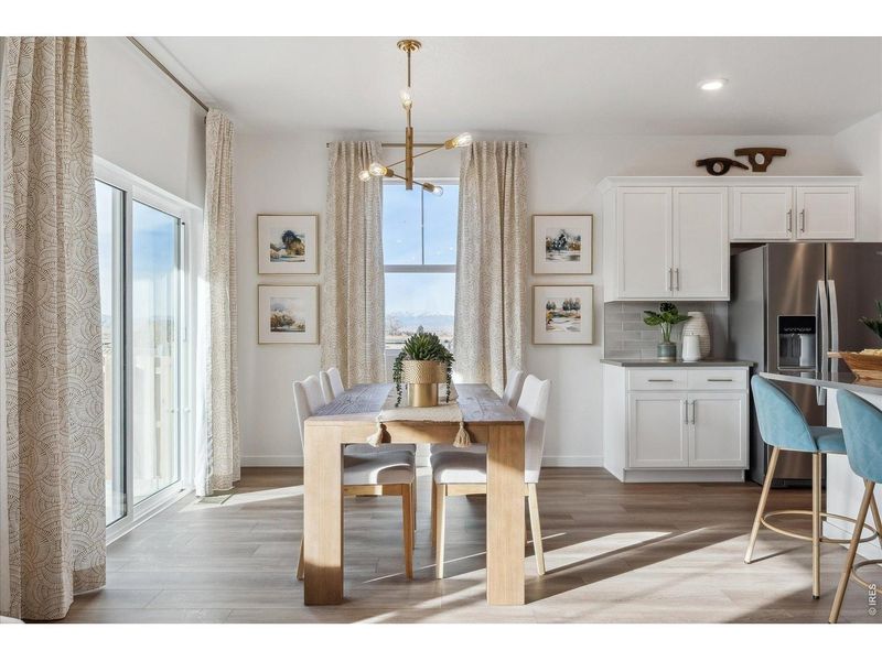Furnished interior view inside a new home in , Mead (Image 14).