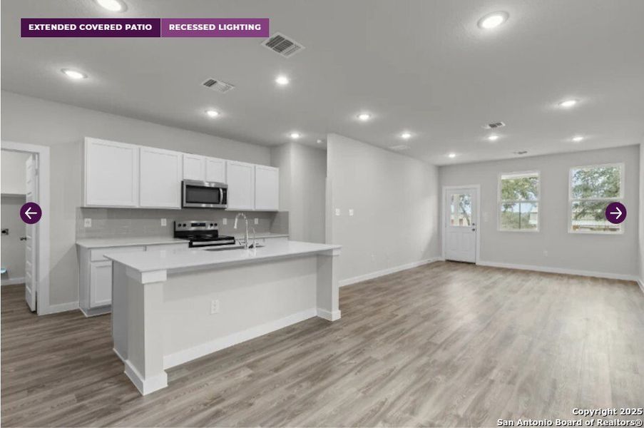 Furnished interior view inside a new home in Summerlin, San Antonio (Image 5). Furnished interior view inside a new home in Summerlin, San Antonio (Image 5).