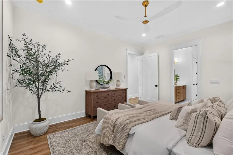 Furnished interior view inside a new home in , Marietta (Image 5).