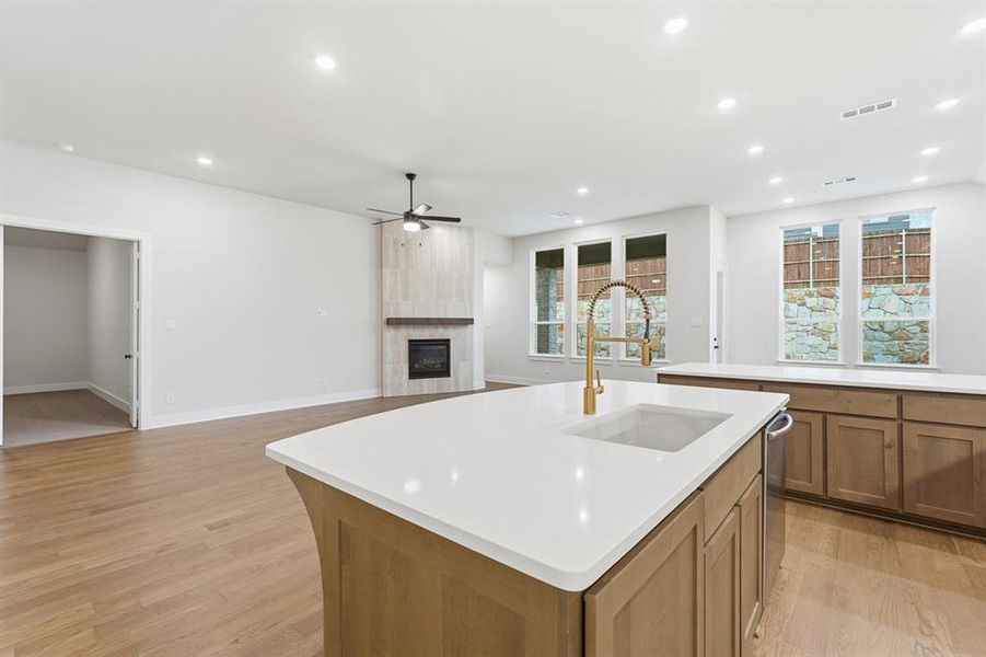 Furnished interior view inside a new home in Devonshire, Forney (Image 5). Furnished interior view inside a new home in Devonshire, Forney (Image 5).