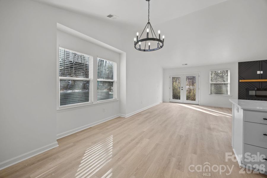 Spacious, unfurnished interior of a new home in , Albemarle (Image 39).