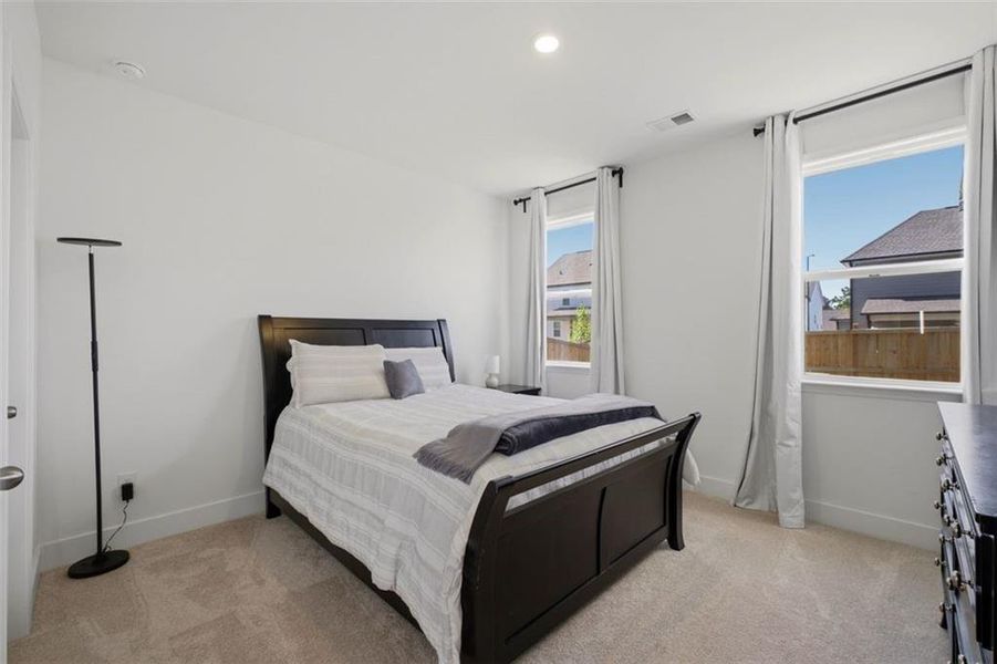 Furnished interior view inside a new home in , Dallas (Image 36).