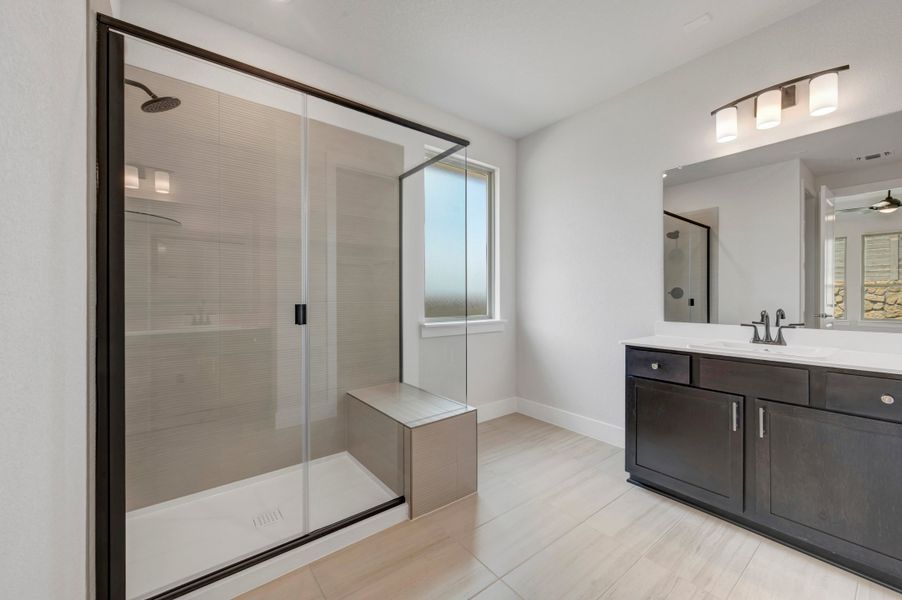Furnished interior view inside a new home in Treeline, Justin (Image 5).