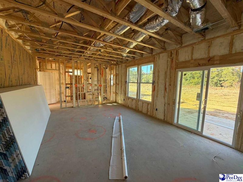 In-progress construction of a new home in The Grove, Florence, SC (Image 4).