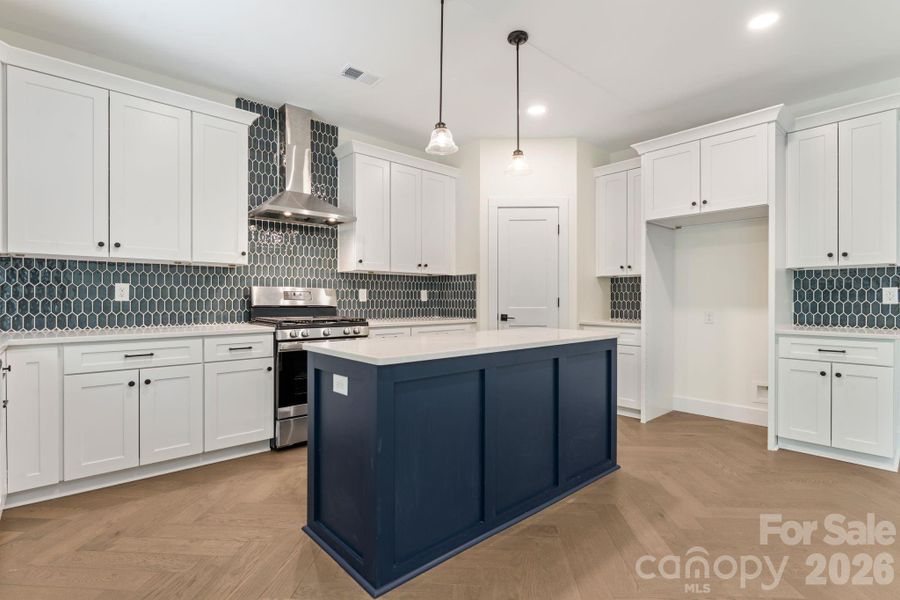 Furnished interior view inside a new home in , Huntersville (Image 15).