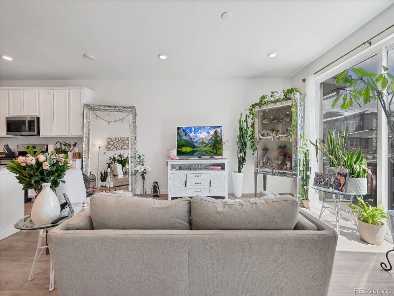 Furnished interior view inside a new home in Green Gables, Denver (Image 9).