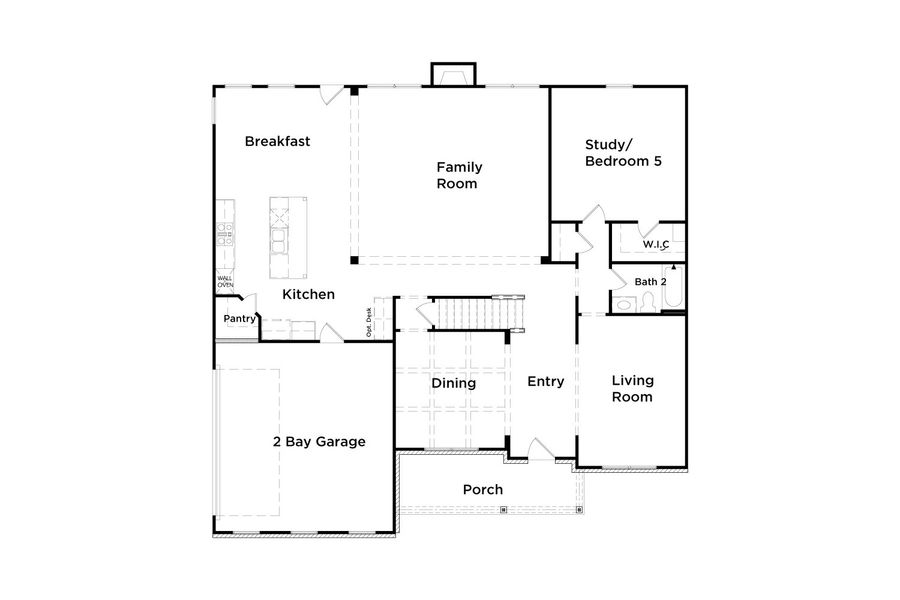 2D floor plan layout of this home in Cambria at Traditions, Hampton, GA (Image 3). 2D floor plan layout of this home in Cambria at Traditions, Hampton, GA (Image 3).