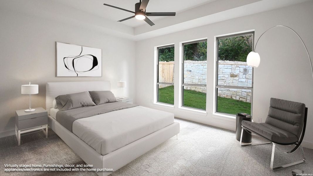 Furnished interior view inside a new home in Hidden Canyon, San Antonio (Image 10). Furnished interior view inside a new home in Hidden Canyon, San Antonio (Image 10).