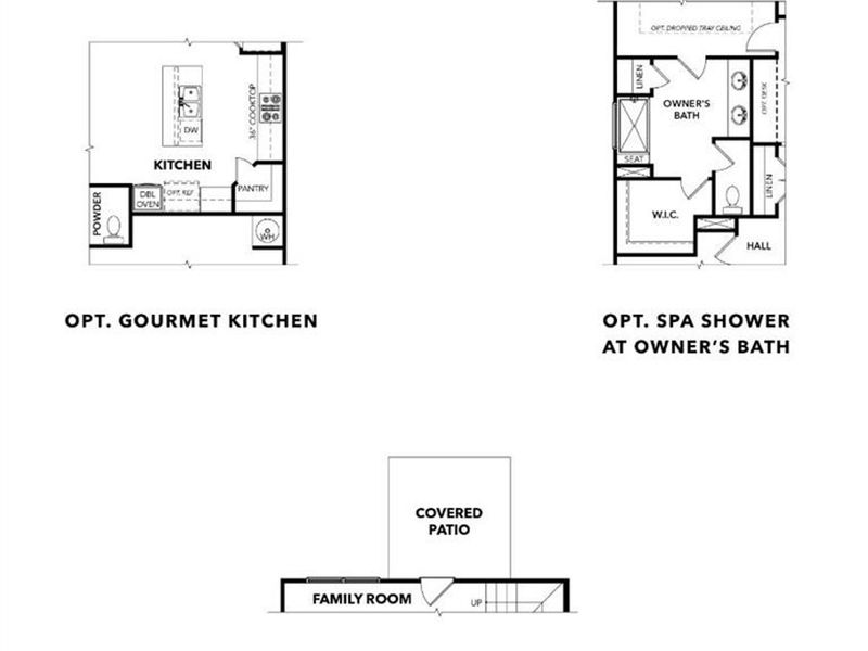 2D floor plan layout of this home in Hemingway, Cumming, GA (Image 4).