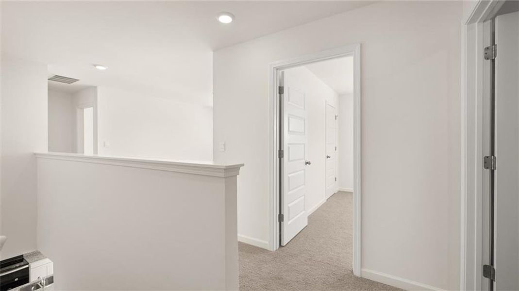 Spacious, unfurnished interior of a new home in Poplar Preserve, Newnan (Image 19).