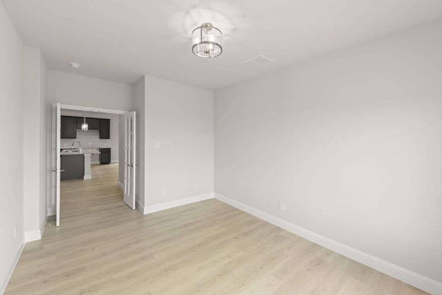 Representative unfurnished interior of a home built from the Patriot by Rockwell Homes in Creekside, Royse City (Image 124). Representative unfurnished interior of a home built from the Patriot by Rockwell Homes in Creekside, Royse City (Image 124).