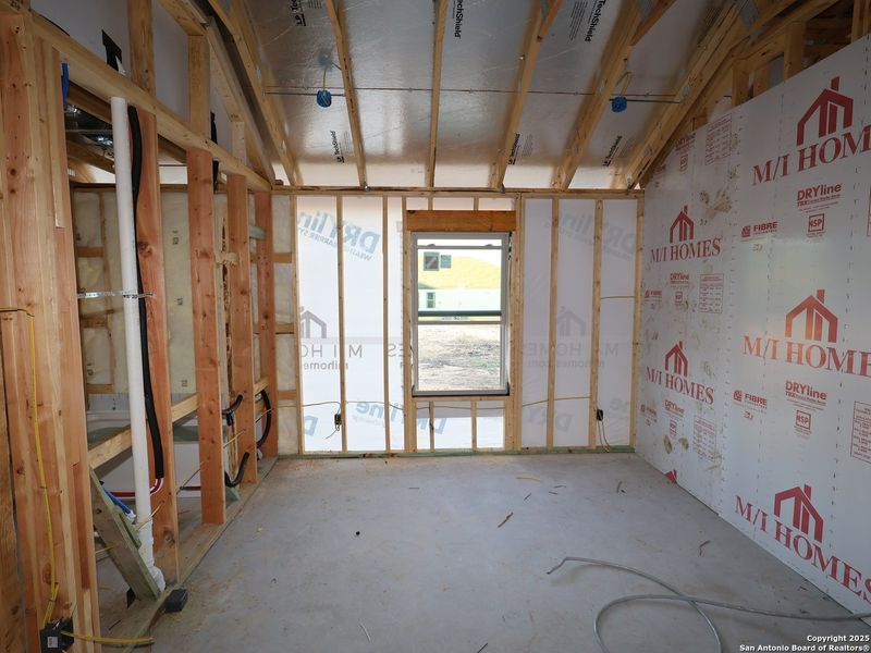 In-progress construction of a new home in Greenspoint Heights, Seguin, TX (Image 24).