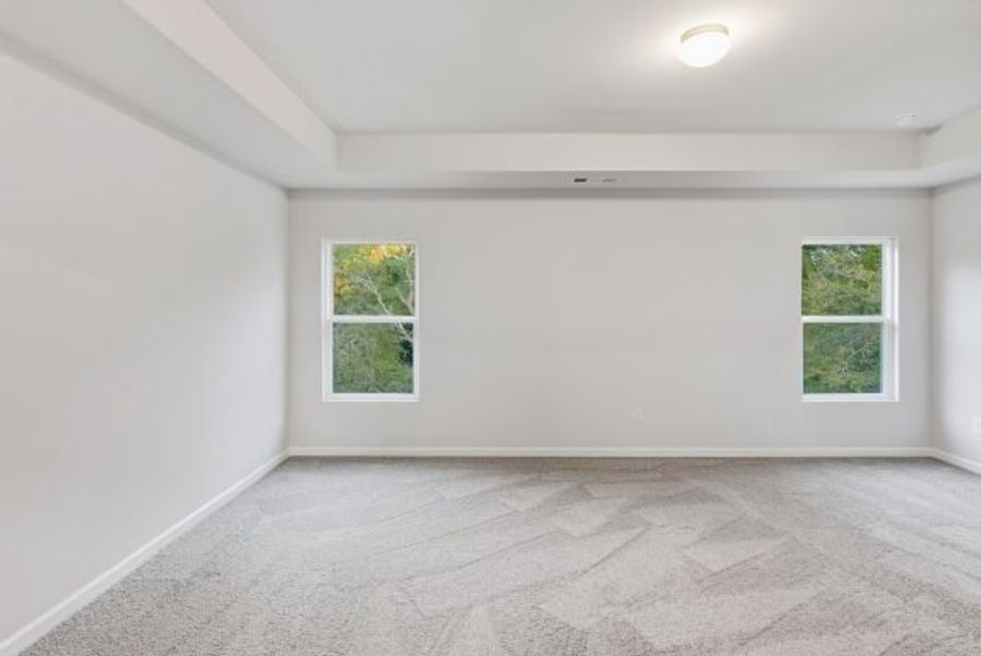 Representative unfurnished interior of a home built from the Clayton by Piedmont Residential in Hampton Ridge, Jefferson (Image 26).