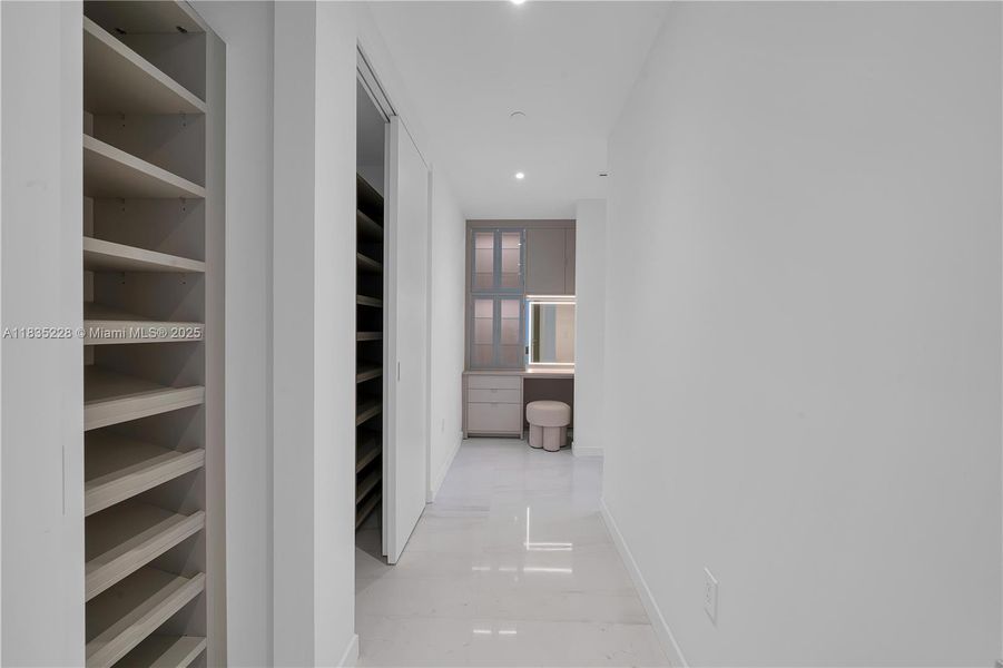 Spacious, unfurnished interior of a new home in Aston Martin Residences, Miami (Image 22).
