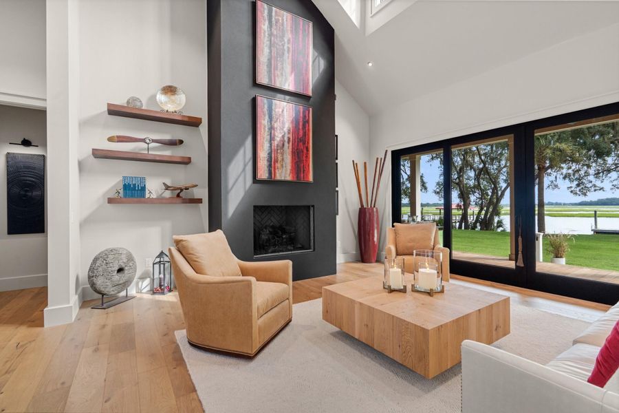 Furnished interior view inside a new home in , Beaufort (Image 11).