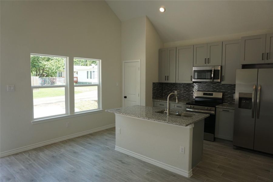 Furnished interior view inside a new home in , Willis (Image 5).