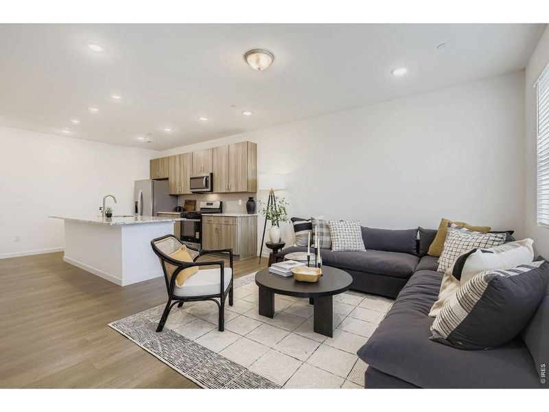 Furnished interior view inside a new home in , Fort Collins (Image 7).
