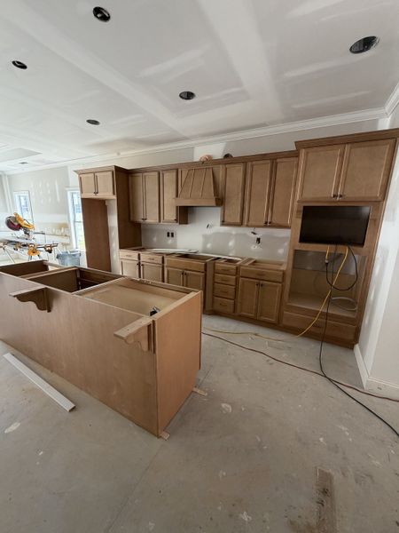 In-progress construction of a new home in Kennedy's Crossing, Grimesland, NC (Image 9). In-progress construction of a new home in Kennedy's Crossing, Grimesland, NC (Image 9).
