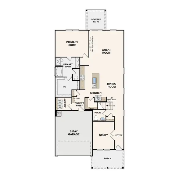 2D floor plan layout of this home in Canebrake at Hickory Hills, Old Hickory, TN (Image 2). 2D floor plan layout of this home in Canebrake at Hickory Hills, Old Hickory, TN (Image 2).