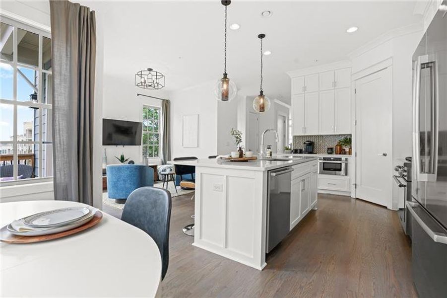 Furnished interior view inside a new home in , Ball Ground (Image 38). Furnished interior view inside a new home in , Ball Ground (Image 38).