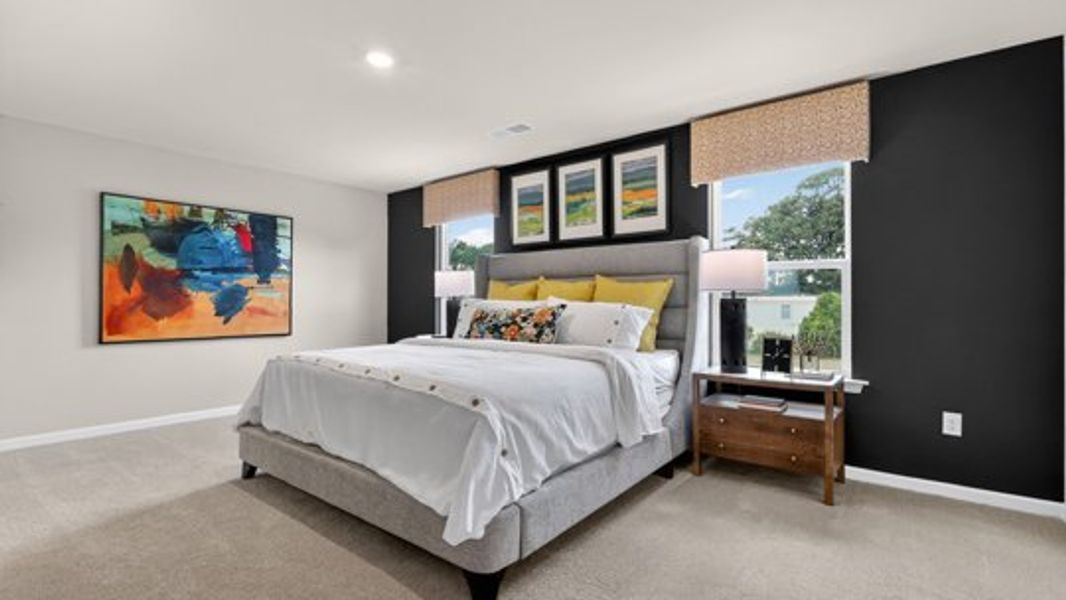 Furnished interior view inside a new home in Cross Creek, Spring Lake (Image 25).