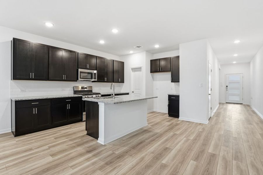 Furnished interior view inside a new home in Lisso 50s, Pflugerville (Image 8).