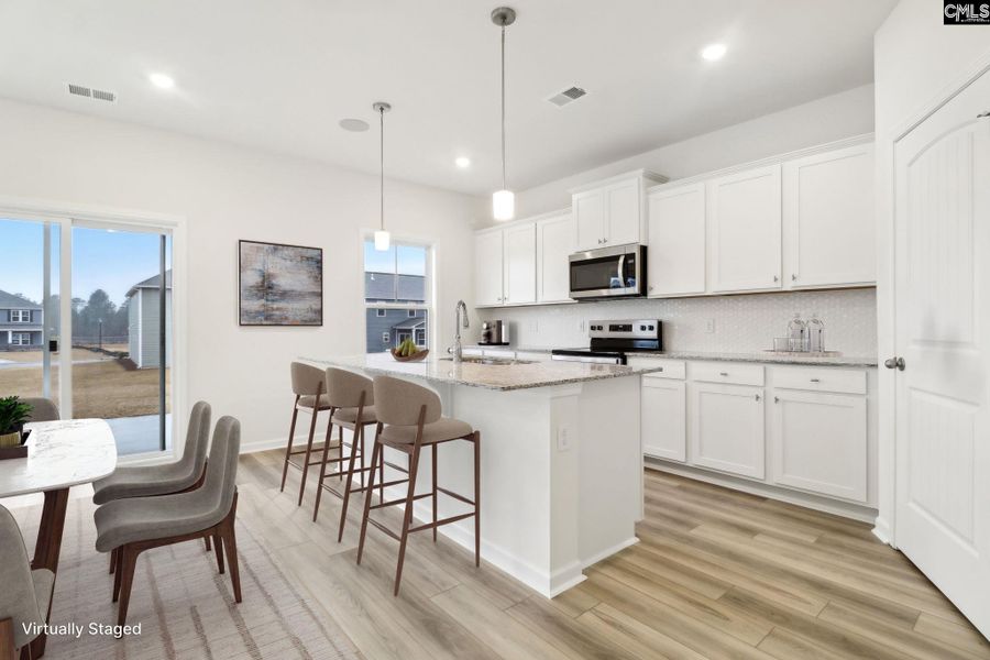 Furnished interior view inside a new home in Peachtree Hills, Lexington (Image 5). Furnished interior view inside a new home in Peachtree Hills, Lexington (Image 5).