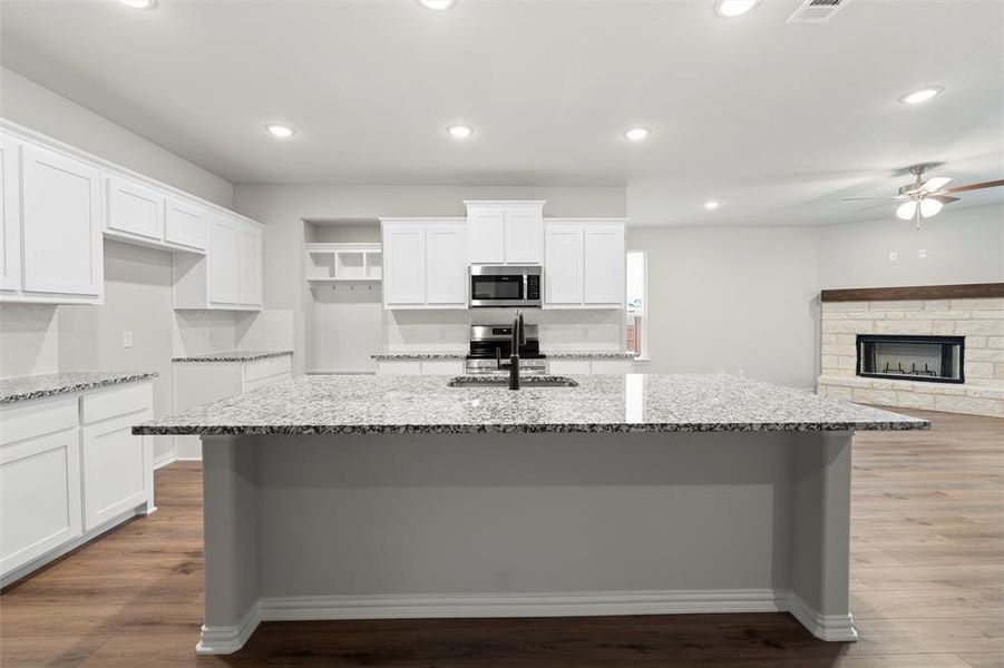 Furnished interior view inside a new home in Covenant Park, Springtown (Image 8).