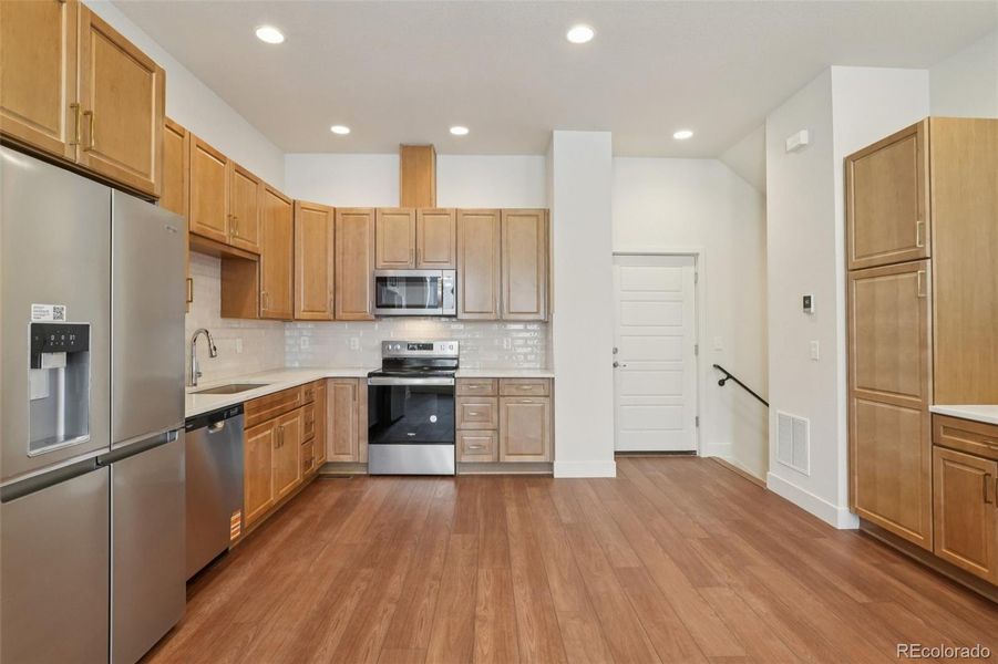 Furnished interior view inside a new home in , Denver (Image 9).