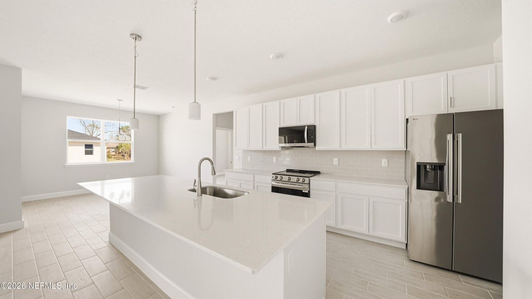 Furnished interior view inside a new home in , Palm Coast (Image 9).