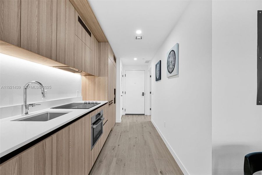 Furnished interior view inside a new home in , Miami (Image 6).