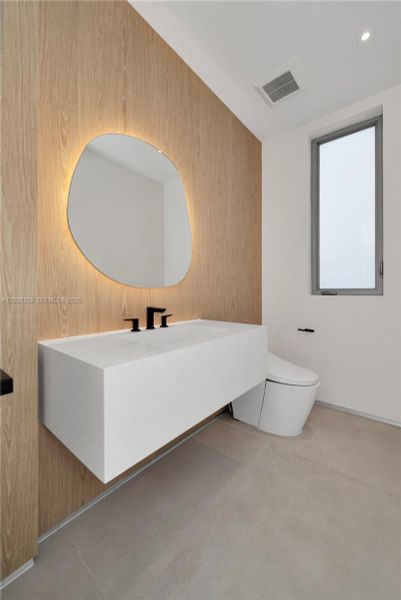 Furnished interior view inside a new home in , Miami (Image 4).