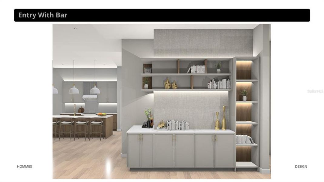 Furnished interior view inside a new home in , Winter Park (Image 20).