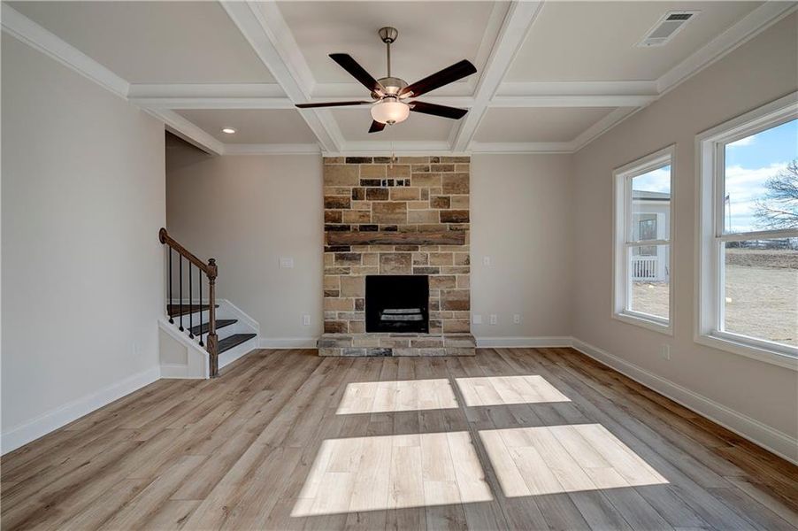 Spacious, unfurnished interior of a new home in Enclave at Logan Point, Loganville (Image 18).
