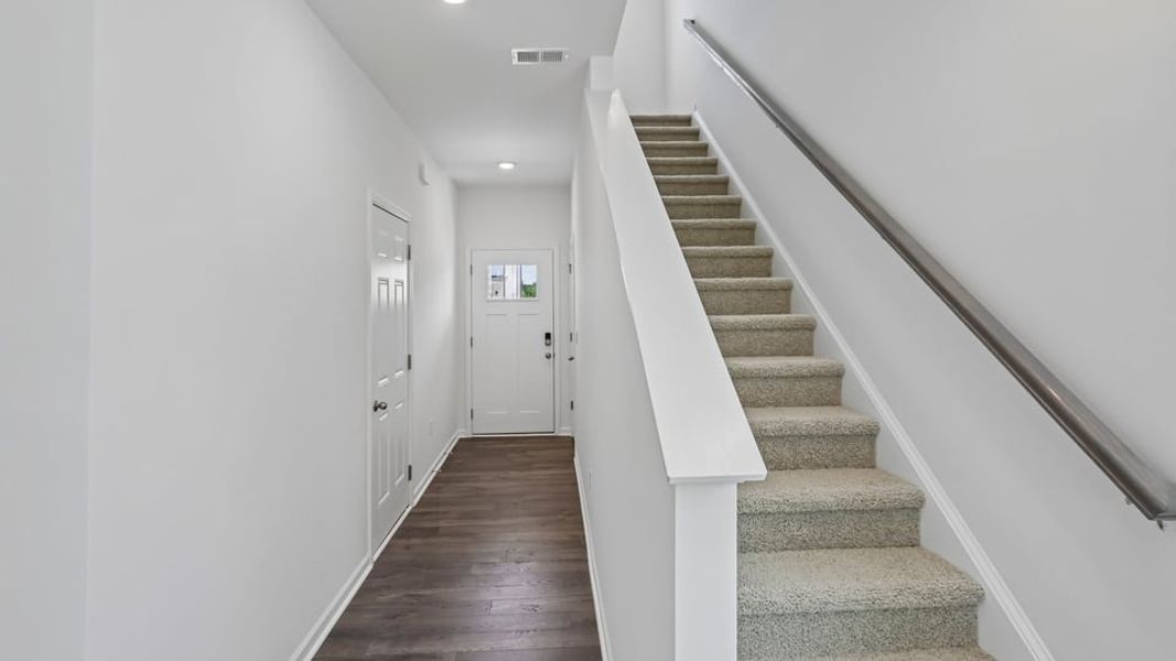 Spacious, unfurnished interior of a new home in Belle Grove, Wendell (Image 9). Spacious, unfurnished interior of a new home in Belle Grove, Wendell (Image 9).