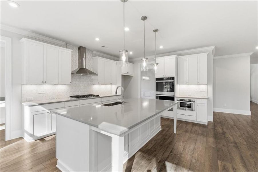 Furnished interior view inside a new home in Ford Landing, Acworth (Image 13).