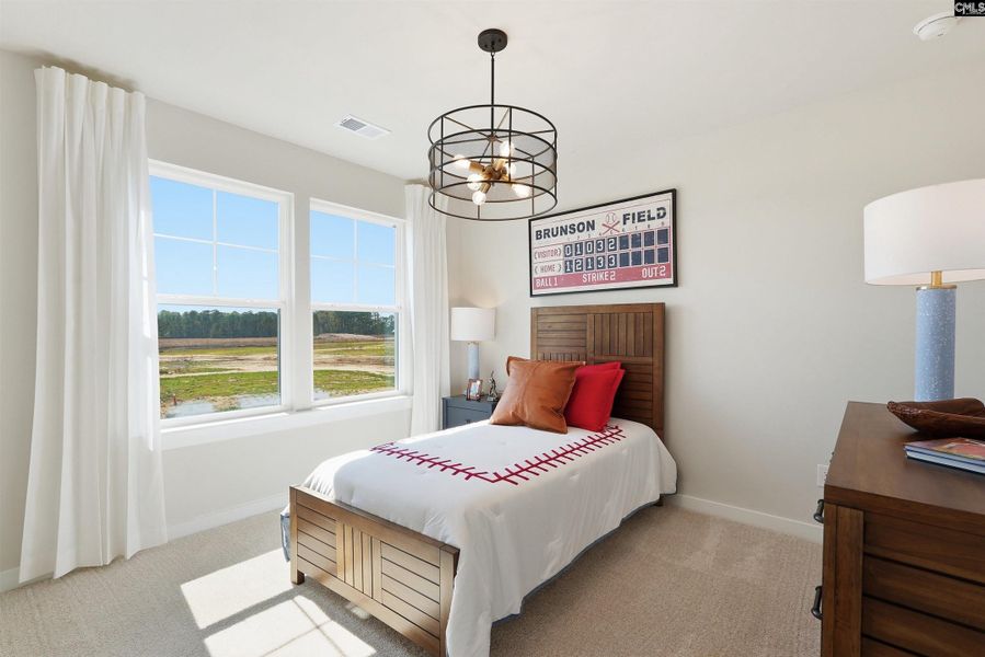 Furnished interior view inside a new home in Boykin Hills, Chapin (Image 29).