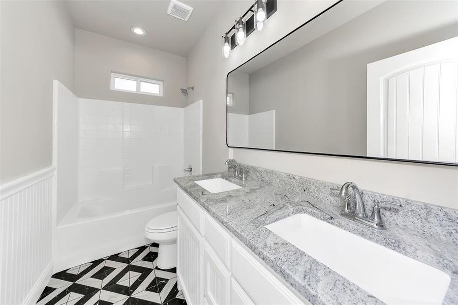 Furnished interior view inside a new home in , Lake Dallas (Image 10).