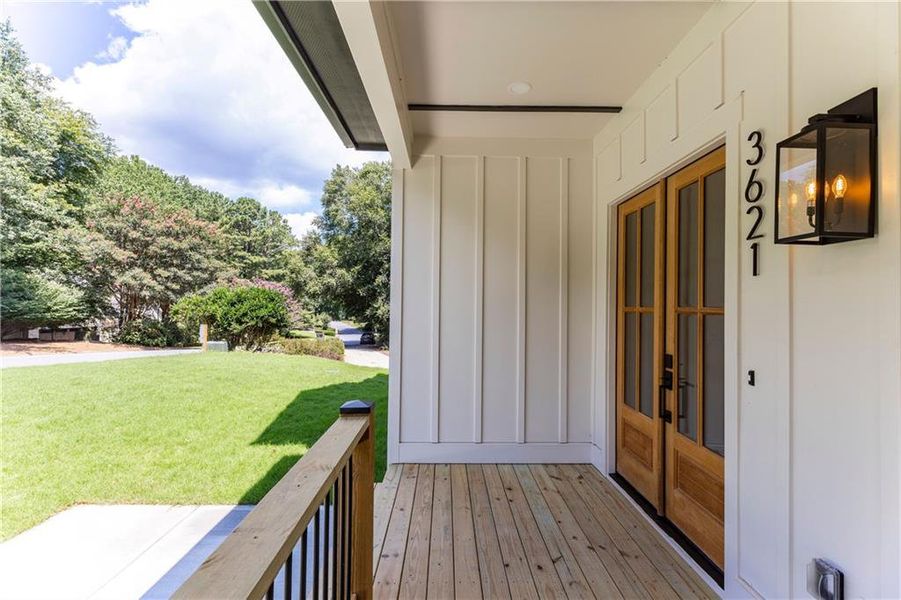 Exterior details and patio area of a home in , Peachtree Corners (Image 3).