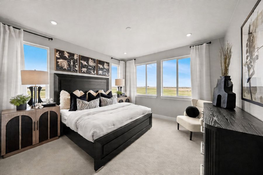 Representative furnished interior of a home built from the Glen by Trumark Homes in Trumark Homes at Tanterra, Parker (Image 22).
