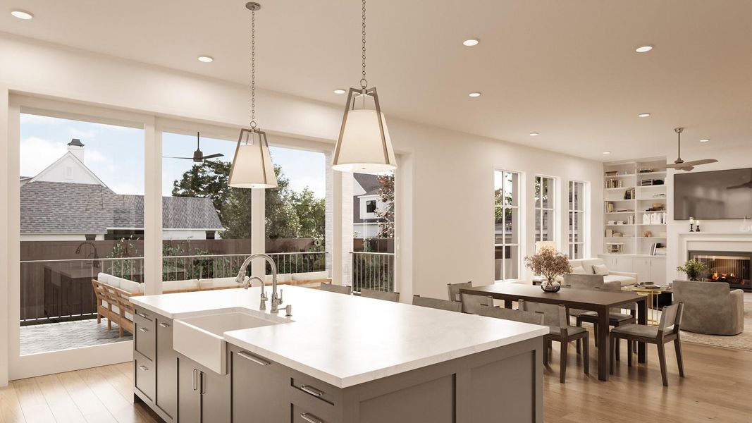 Kitchen - Virtual Rendering