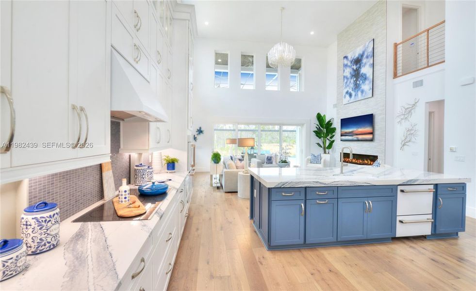 Furnished interior view inside a new home in Veranda Bay, Flagler Beach (Image 21).