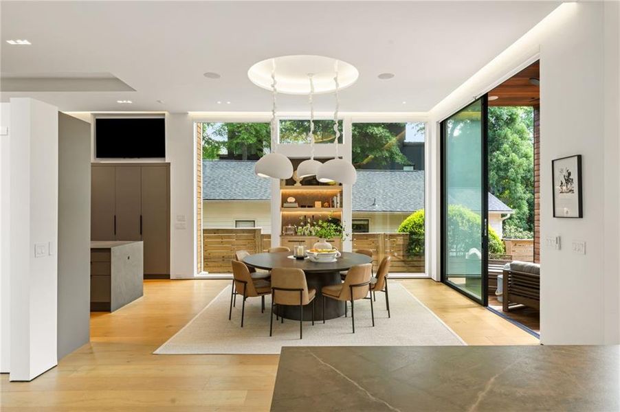 Furnished interior view inside a new home in , Brookhaven (Image 69).