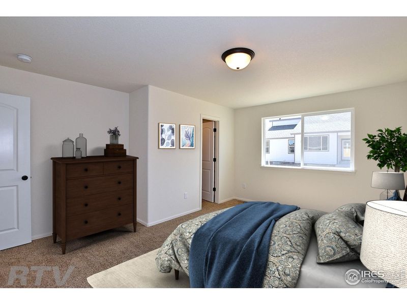 Furnished interior view inside a new home in , Johnstown (Image 18).