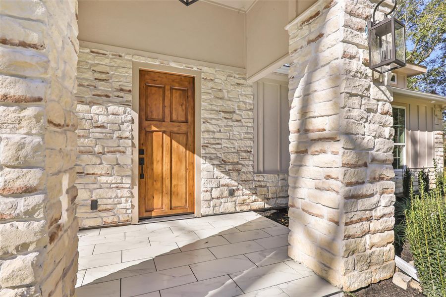 Exterior details and patio area of a home in , Magnolia (Image 18). Exterior details and patio area of a home in , Magnolia (Image 18).