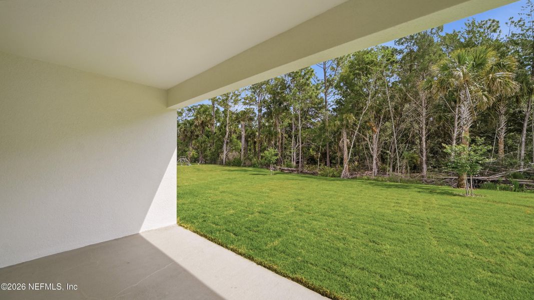 Exterior details and patio area of a home in , Palm Coast (Image 27).