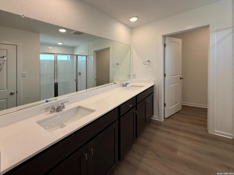 Furnished interior view inside a new home in Hennersby Hollow, San Antonio (Image 11). Furnished interior view inside a new home in Hennersby Hollow, San Antonio (Image 11).