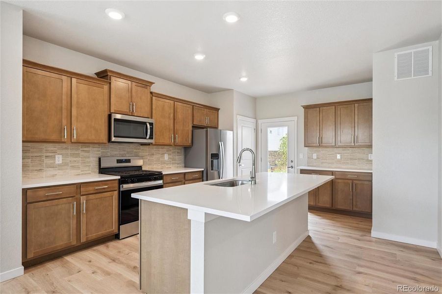 Furnished interior view inside a new home in Horizon Uptown, Aurora (Image 5).